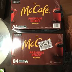 2 Boxes McCafe coffee $30