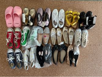 Various shoes various sizes