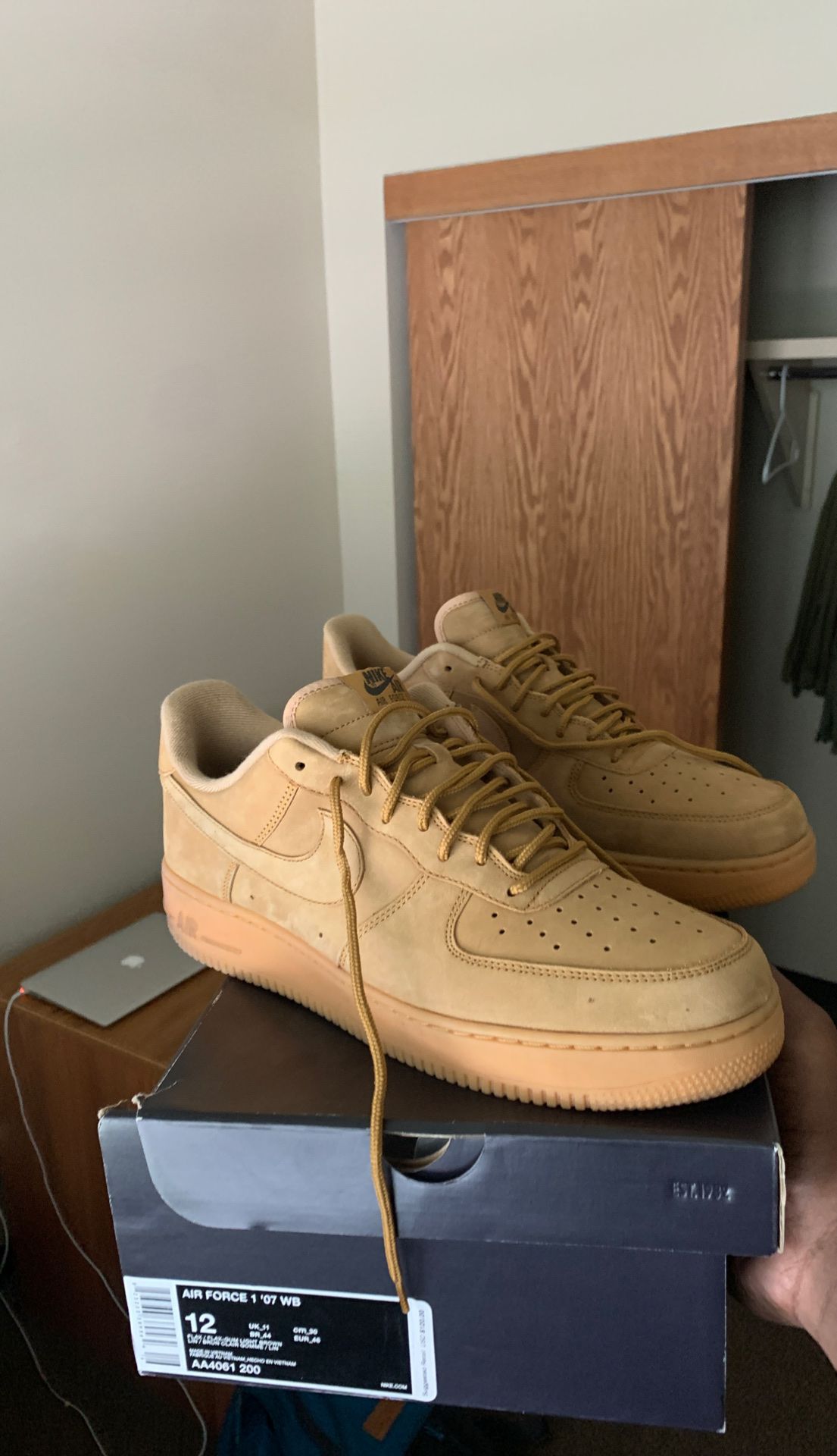 Air force one wheat Size 13