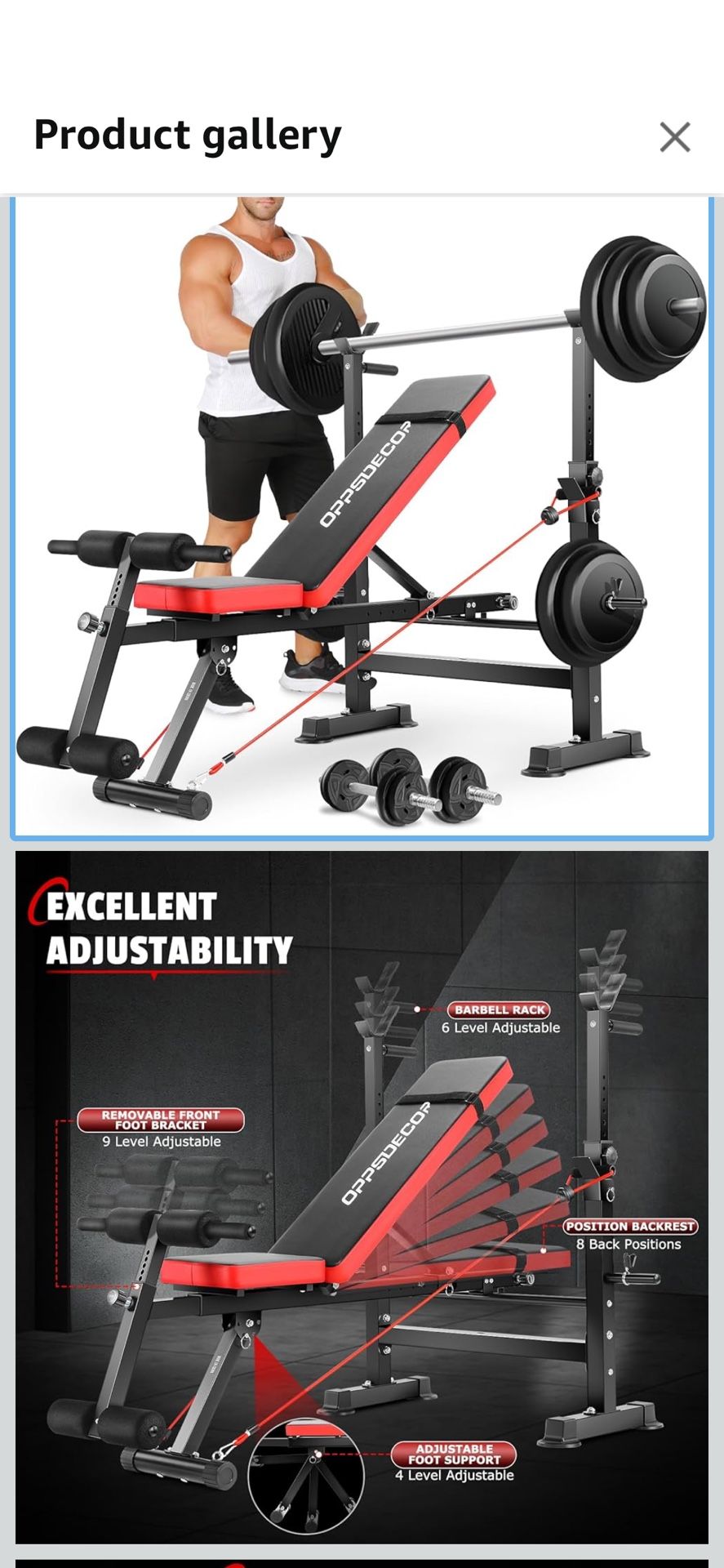 Work Out / Weight Bench