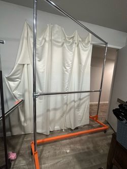 Big Industrial Clothing Rack