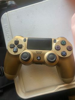 PS4 with gold controller