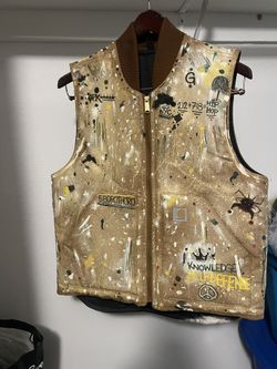 Custom Vintage Carhartt Vest 1 Of 1