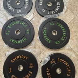 100lb Weight Plates Set