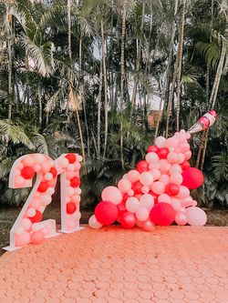 Balloon letters and numbers