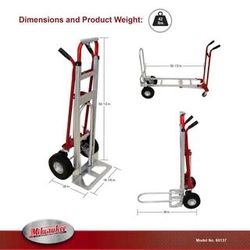MILWAUKEE - 1,000 lbs. Capacity 4-in-1 Hand Truck. **LIKE NEW**
