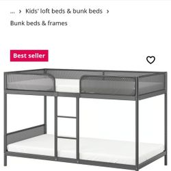 Ikea  Bunk Bed- Twin