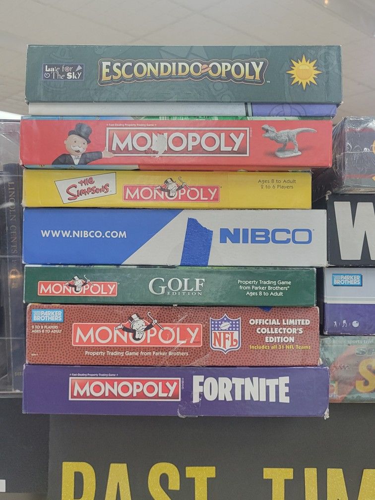 Monopoly Golf. NFL , Simpsons or Fortnite MORE