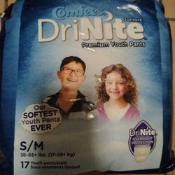 Comfees DriNite Pullup Diapers
