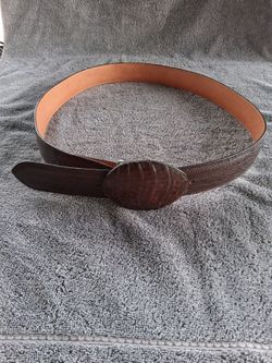 Genuine Ostrich Belt. Size 40. New. $100.