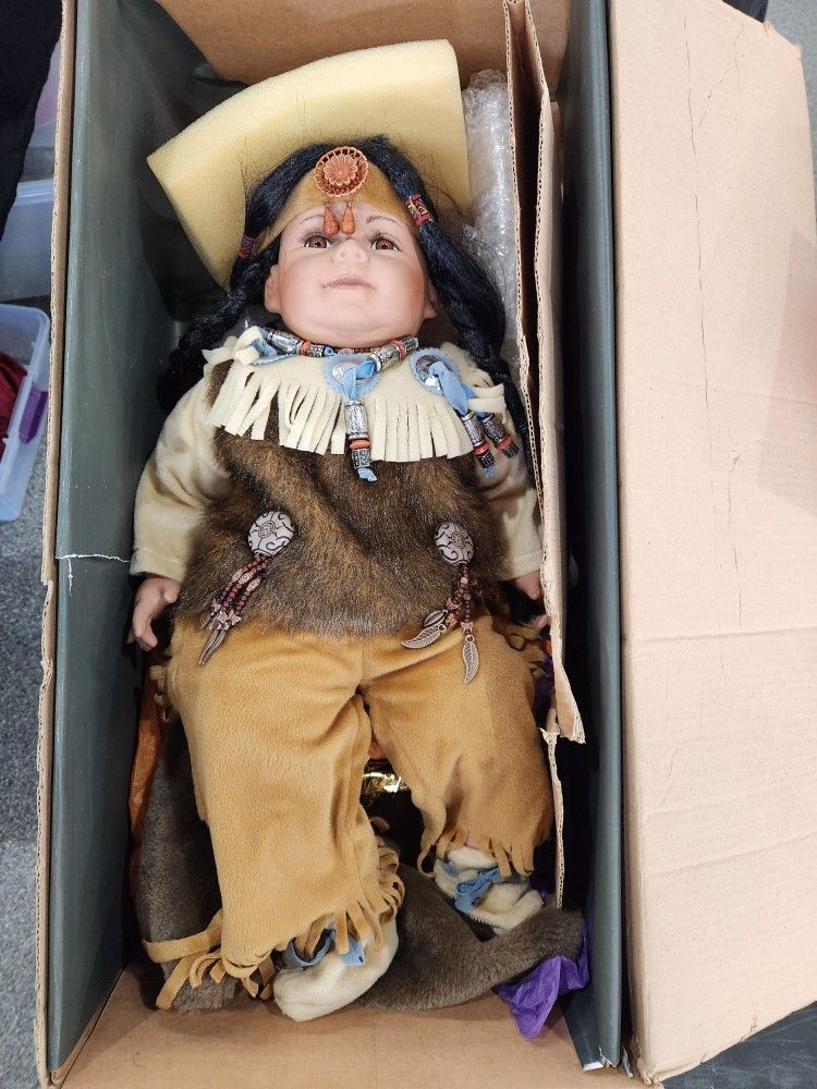 Timeless Collections Native American Doll