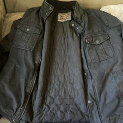 Levi Men’s Trucker Hoodie 