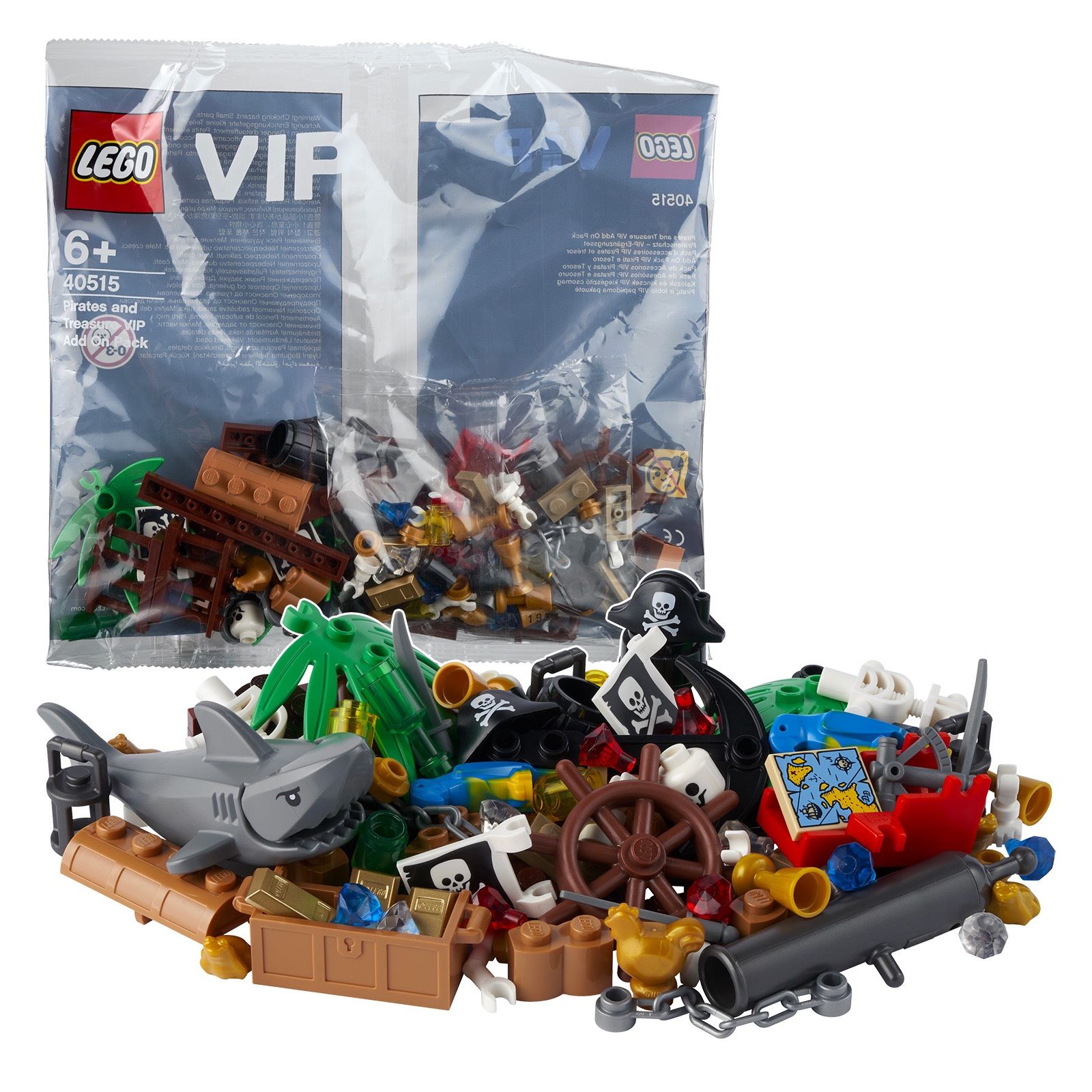 Lego 40515 Pirates and Treasure VIP Add On Pack