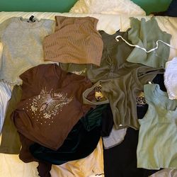 Crop And Shirts