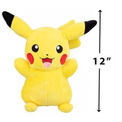 Big Pikachu Plushie 12inch 