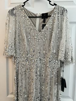 Adrianna Papell Ivory Dress