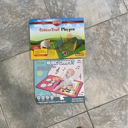 Critter Cage And Children’s Toy Music Game