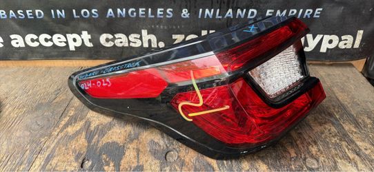 2024 2025 Subaru crosstrek taillight left side