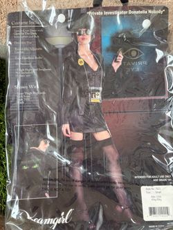 Private investigator girl costume