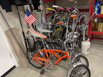 10 Schwinn Krate’s reproductions and 1 strangers things Mikes bike