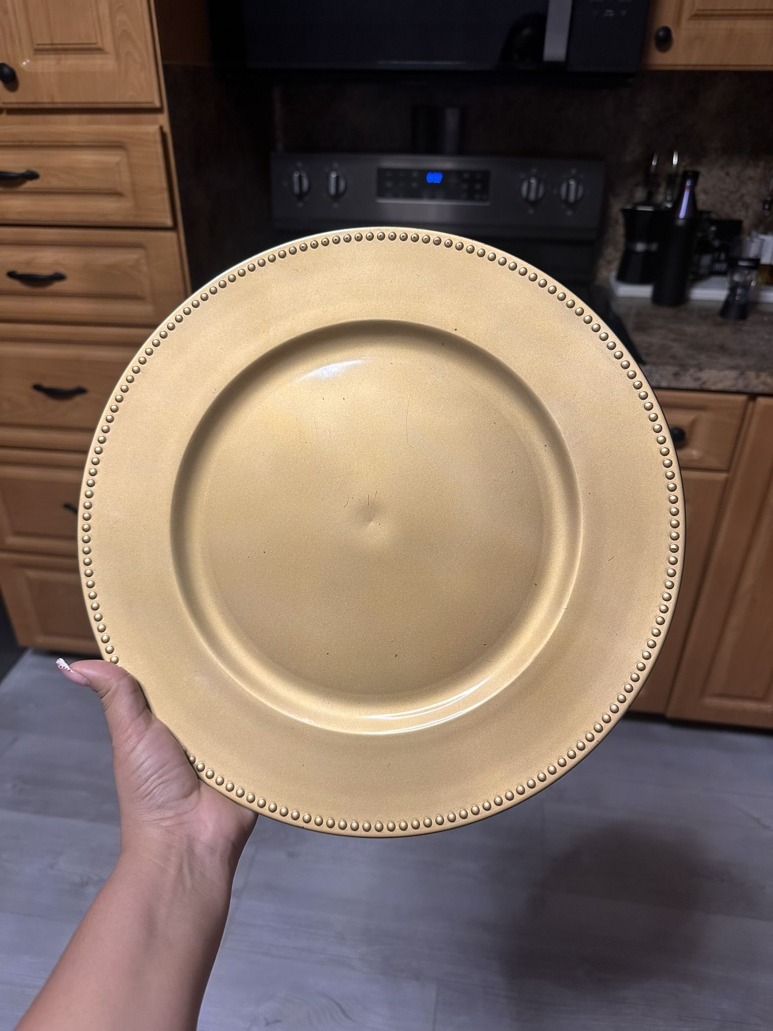 Gold Charger Plates