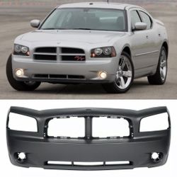 Front Bumper For Dodge Charger 2006 To 2010 Base  Sxt R/T Daytona Police SE   