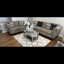 4 Piece Living Room Furniture Set 