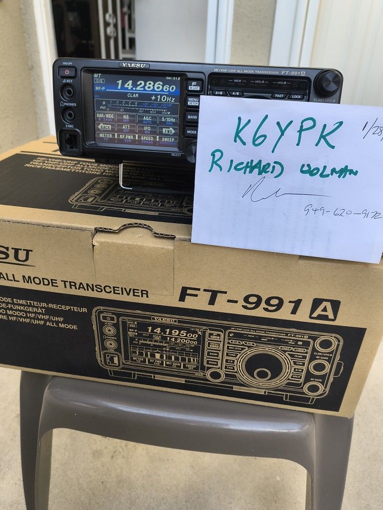 Yaesu FT-991a Ham Radio Transceiver