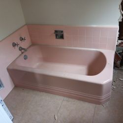 Pretty Pink Bathtub