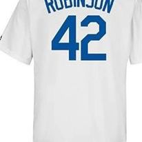 Jackie Robinson Baseball Jersey Sz L