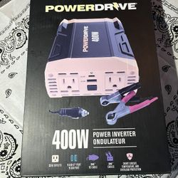 400 W PowerDrive power inverter 