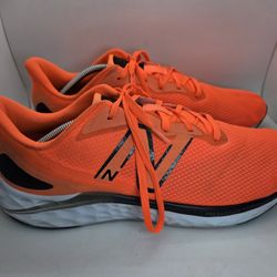 New Balance Fresh Foam Arishi V4 Shoes Mens 13 D Neon Dragonfly Running Sneakers