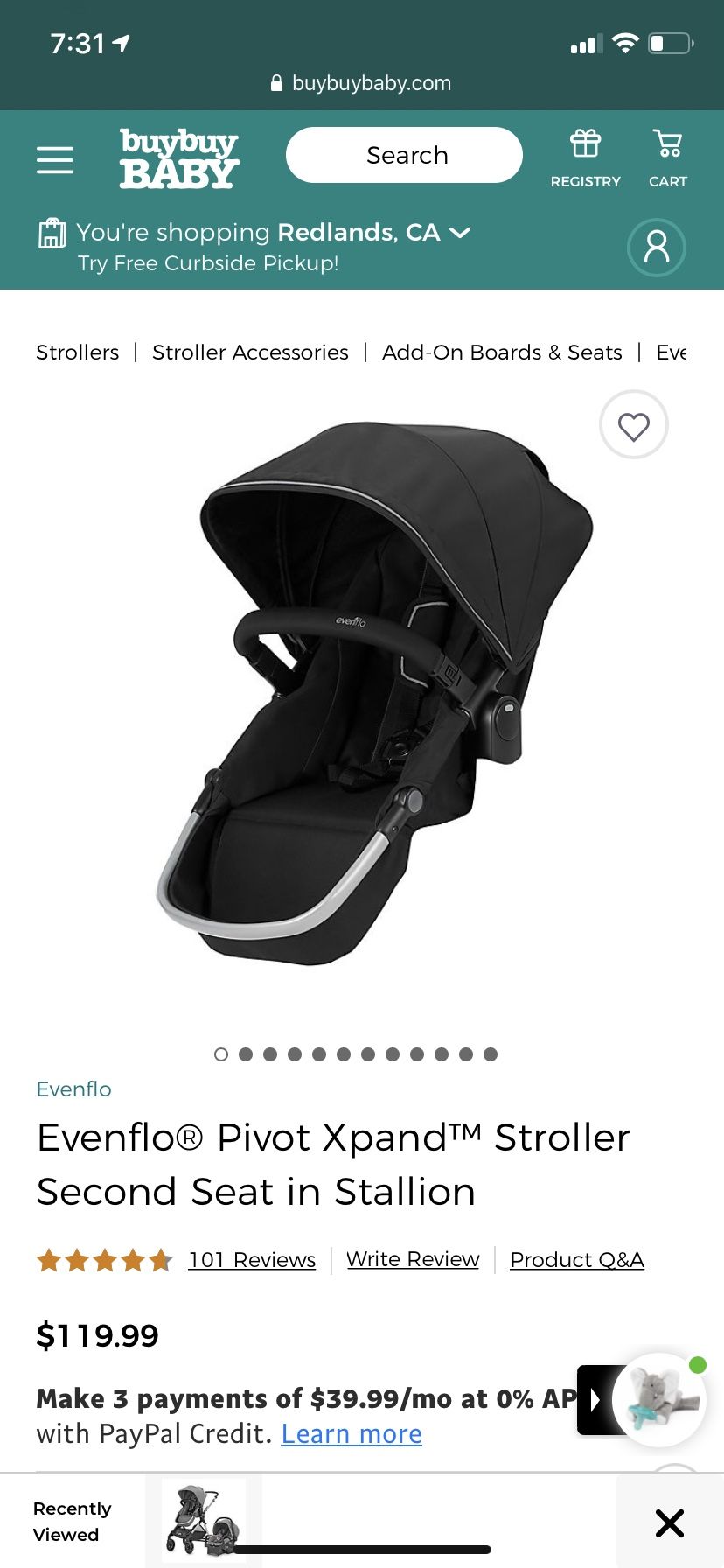 Double stroller