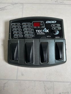 DOD TEC4X MULTI-EFFECTS PEDAL (A1G009752)