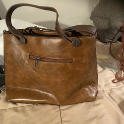 Faux Leather Purse