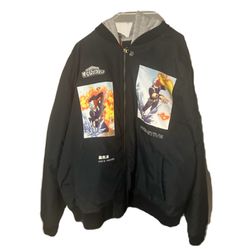 PRIMITIVE  SHOTO TODOROKI BOMBER MEN’S JACKET. SIZE XXL