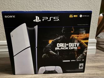 NEW SEALED PS5 Slim Digital 1TB – Black Ops 6 Bundle