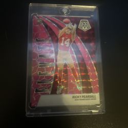 2024 Panini Mosaic Rick Pearsall Rookie Pink Elevate /10   