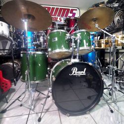 Pearl Complete Drum Set 🥁  !! $450 or Best  Offer !!