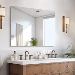 Mirror, 30x36 inch Rectangle Bathroom Mirror