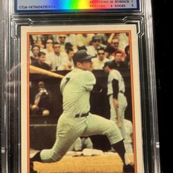 Mickey Mantle 1985 Topps Collector Series