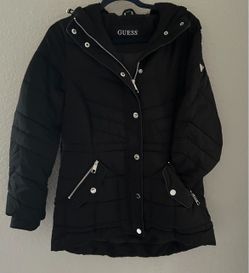 BLACK GUESS JACKET WOMEN'S