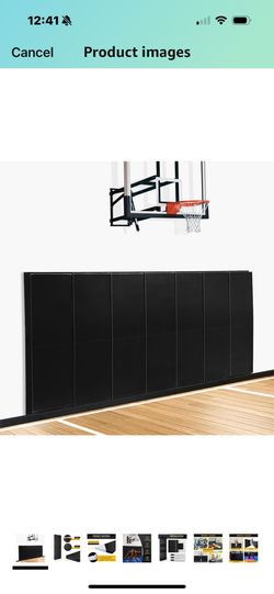 Black Gym Wall padding