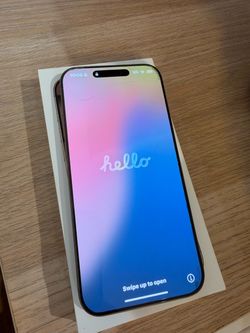 Fully Unlocked iPhone16 Pro Max Titanium