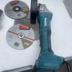 Makita 18V X2 Brushless 7 In Angle Grinder 