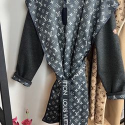 LV- Woman's Wool Coat / Jacket - Grey for Sale in Brooklyn, NY