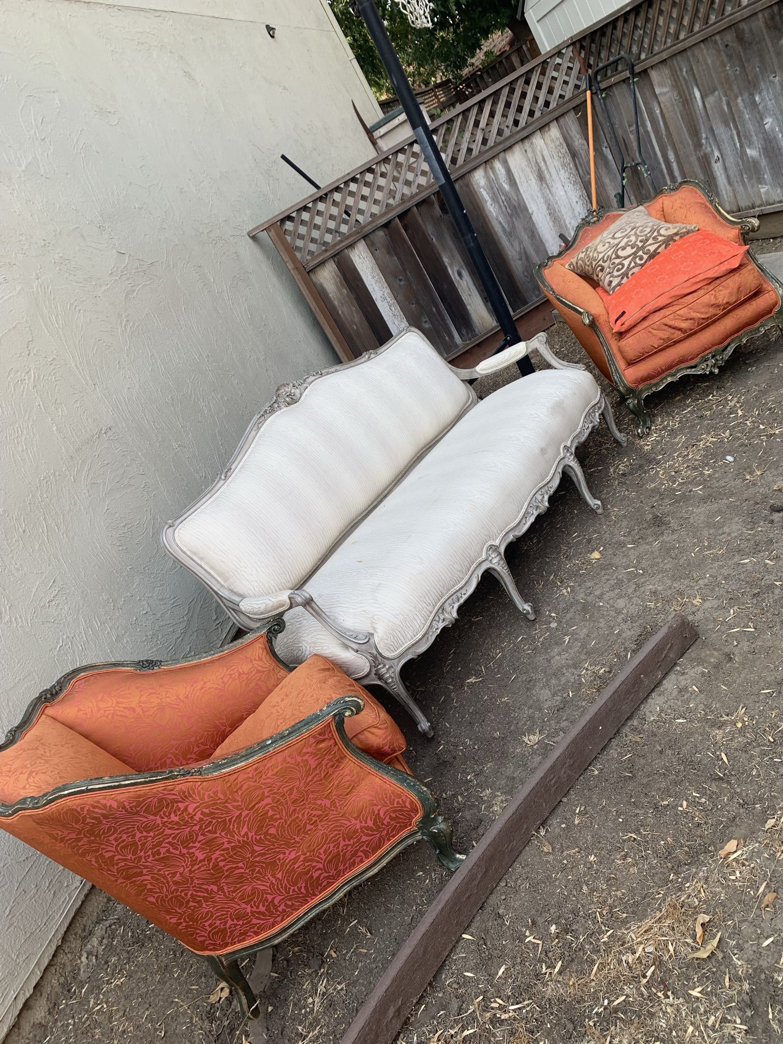 Vintage French Sofa Set