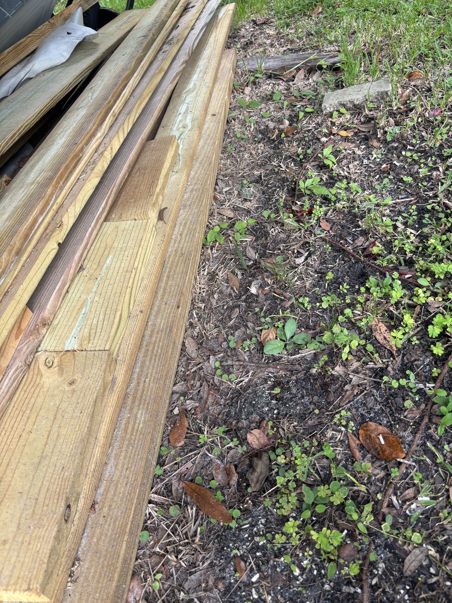 Pressure Treated Wood  1x 6