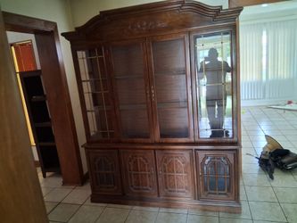 Wood furniture all must go
