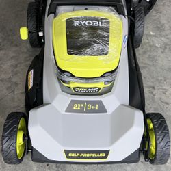 Ryobi 40V Lawnmower and 2 Batteries BRAND NEW